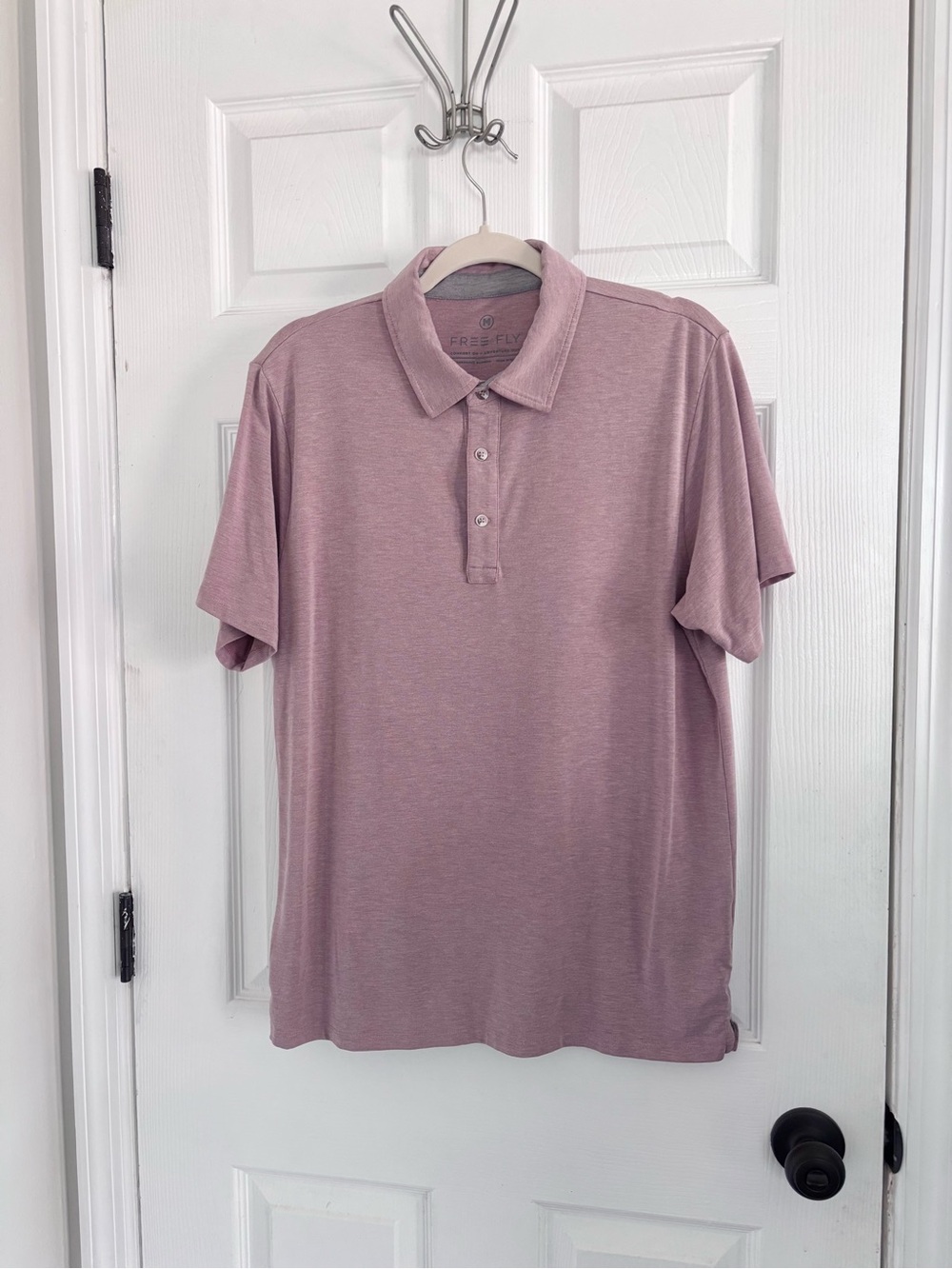 Free Fly Men's Short Sleeve Polo Shirt